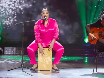 La Negri se desgarra el alma al ritmo de ‘Nana del caballo grande’ de Camarón en ‘La Voz’ La Negri se desgarra el alma al ritmo de ‘Nana del caballo grande’ de Camarón en ‘La Voz’