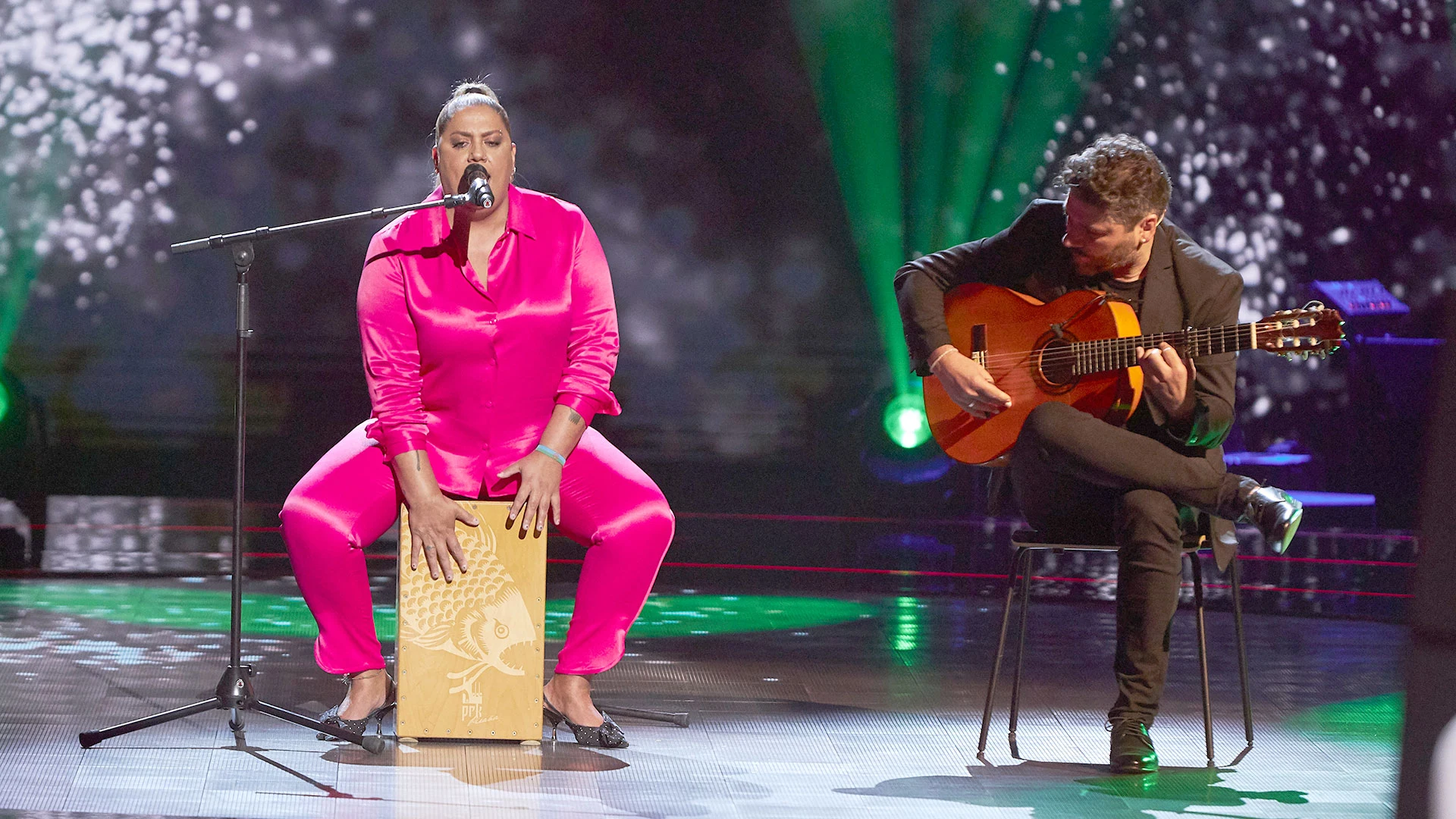 La Negri se desgarra el alma al ritmo de ‘Nana del caballo grande’ de Camarón en ‘La Voz’ La Negri se desgarra el alma al ritmo de ‘Nana del caballo grande’ de Camarón en ‘La Voz’