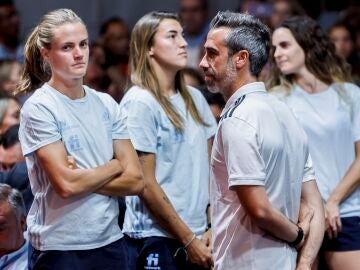 El técnico de la selección española femenina de fútbol, Jorge Vilda