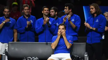 El adiós más emotivo de la mayor leyenda del tenis: así fue la despedida de Roger Federer  