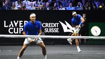 Federer, sobre Nadal: "Siento que cada vez que pasamos una tarde juntos, nos falta tiempo" Federer, sobre Nadal: "Siento que cada vez que pasamos una tarde juntos, nos falta tiempo"