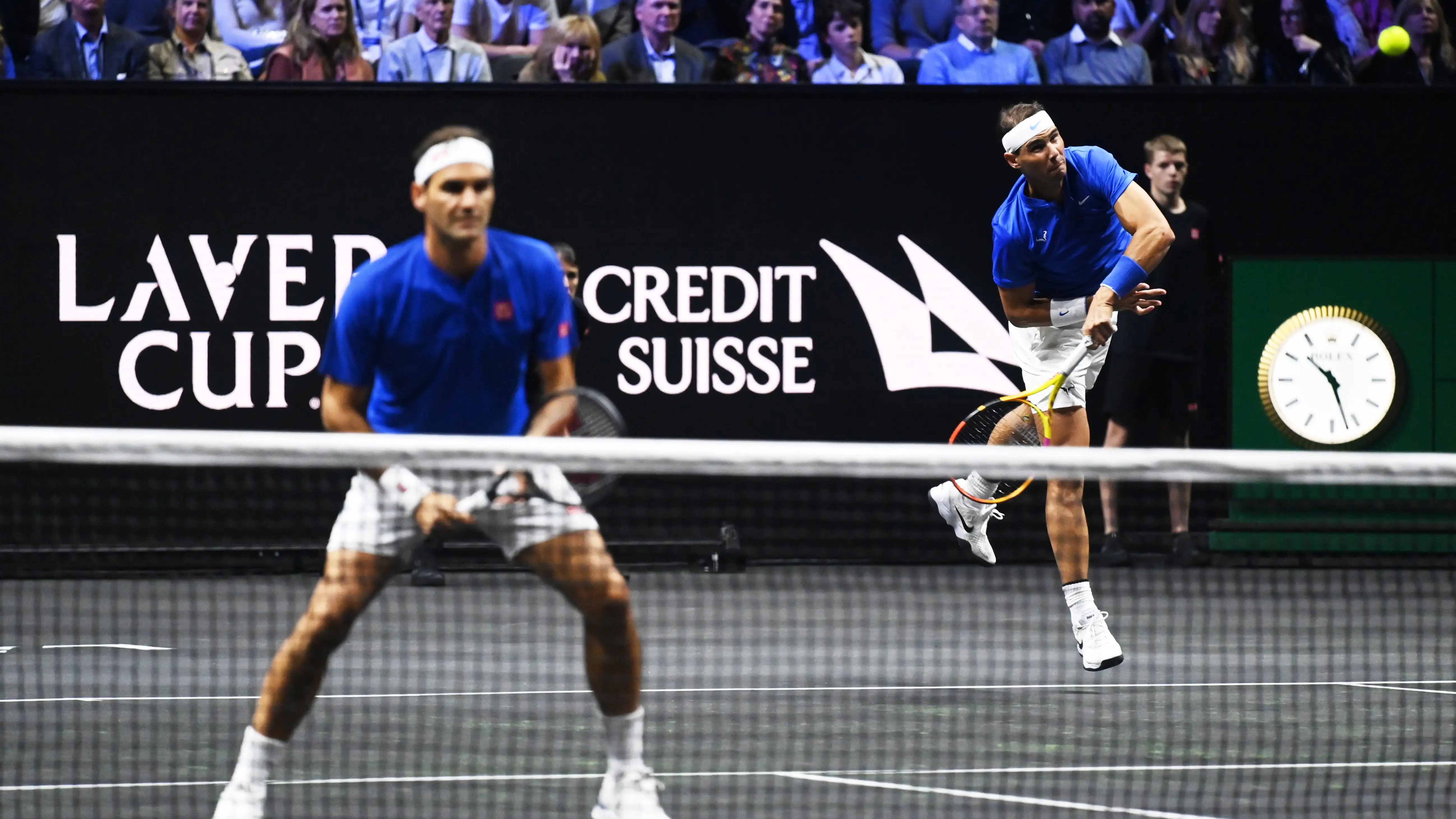 Federer, sobre Nadal: "Siento que cada vez que pasamos una tarde juntos, nos falta tiempo" Federer, sobre Nadal: "Siento que cada vez que pasamos una tarde juntos, nos falta tiempo"