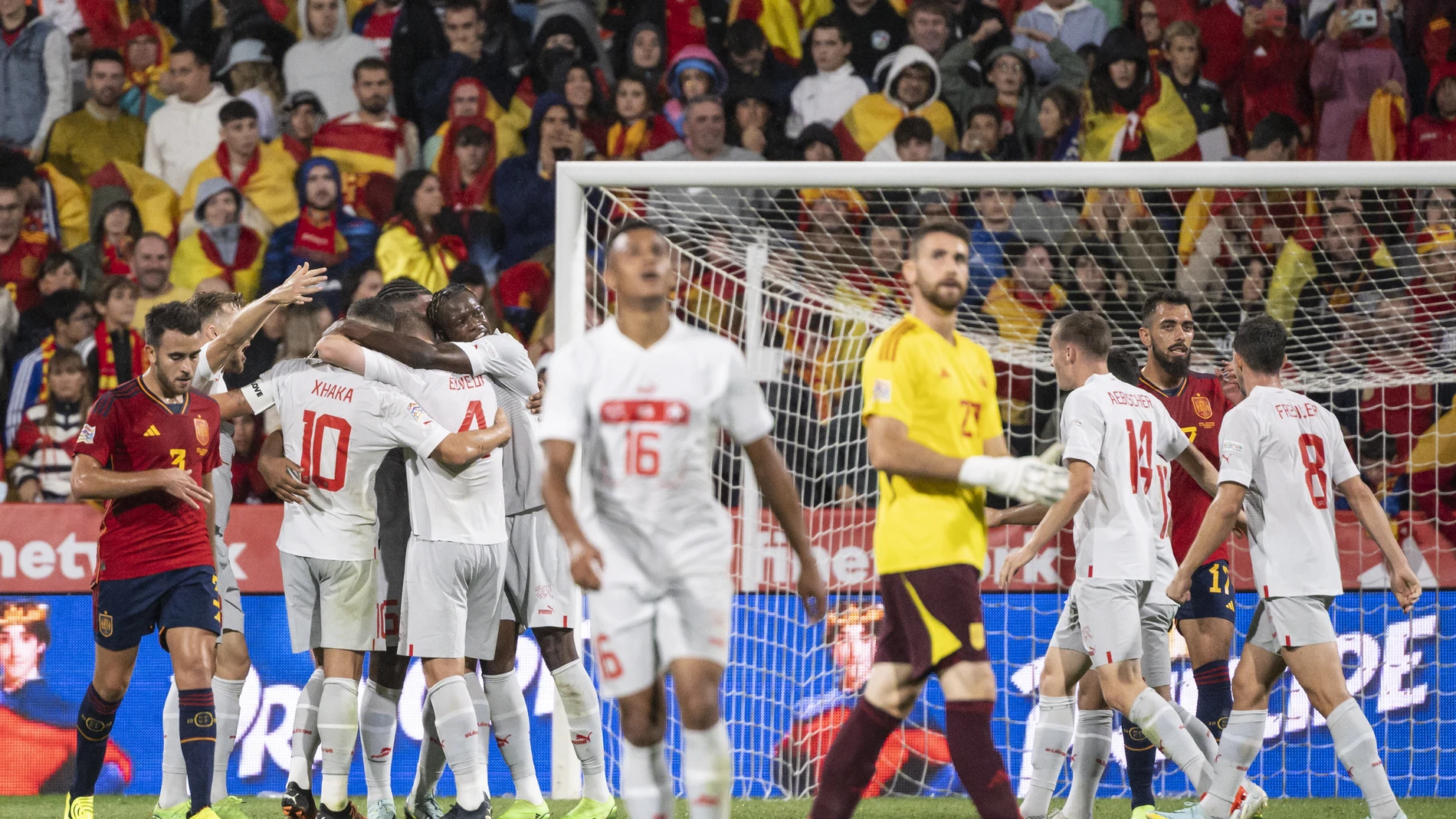 España - Suiza: Resultado, resumen y goles la Nations League, en directo (1-2)