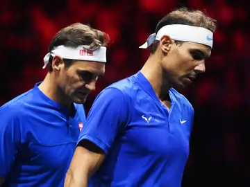 Rafa Nadal: &quot;Cuando Federer se va, una parte de mi vida también lo hace&quot;