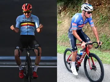Evenepoel se lleva el Mundial de ciclismo y Van der Poel abandona tras pasar la noche en comisaría Evenepoel se lleva el Mundial de ciclismo y Van der Poel abandona tras pasar la noche en comisaría