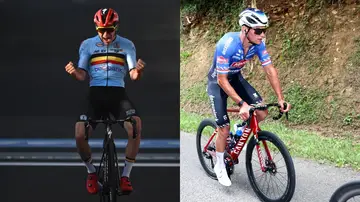 Evenepoel se lleva el Mundial de ciclismo y Van der Poel abandona tras pasar la noche en comisaría Evenepoel se lleva el Mundial de ciclismo y Van der Poel abandona tras pasar la noche en comisaría