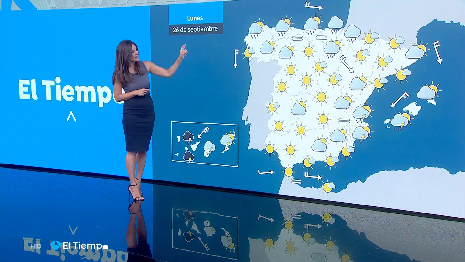 Tu Tiempo (25-09-22) La semana acaba con lluvia muy fuerte en Canarias, Baleares y en el sureste Tu Tiempo (25-09-22) La semana acaba con lluvia muy fuerte en Canarias, Baleares y en el sureste