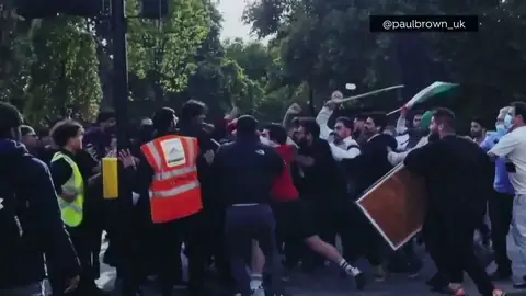 Protestas Londres por Irán Protestas Londres por Irán