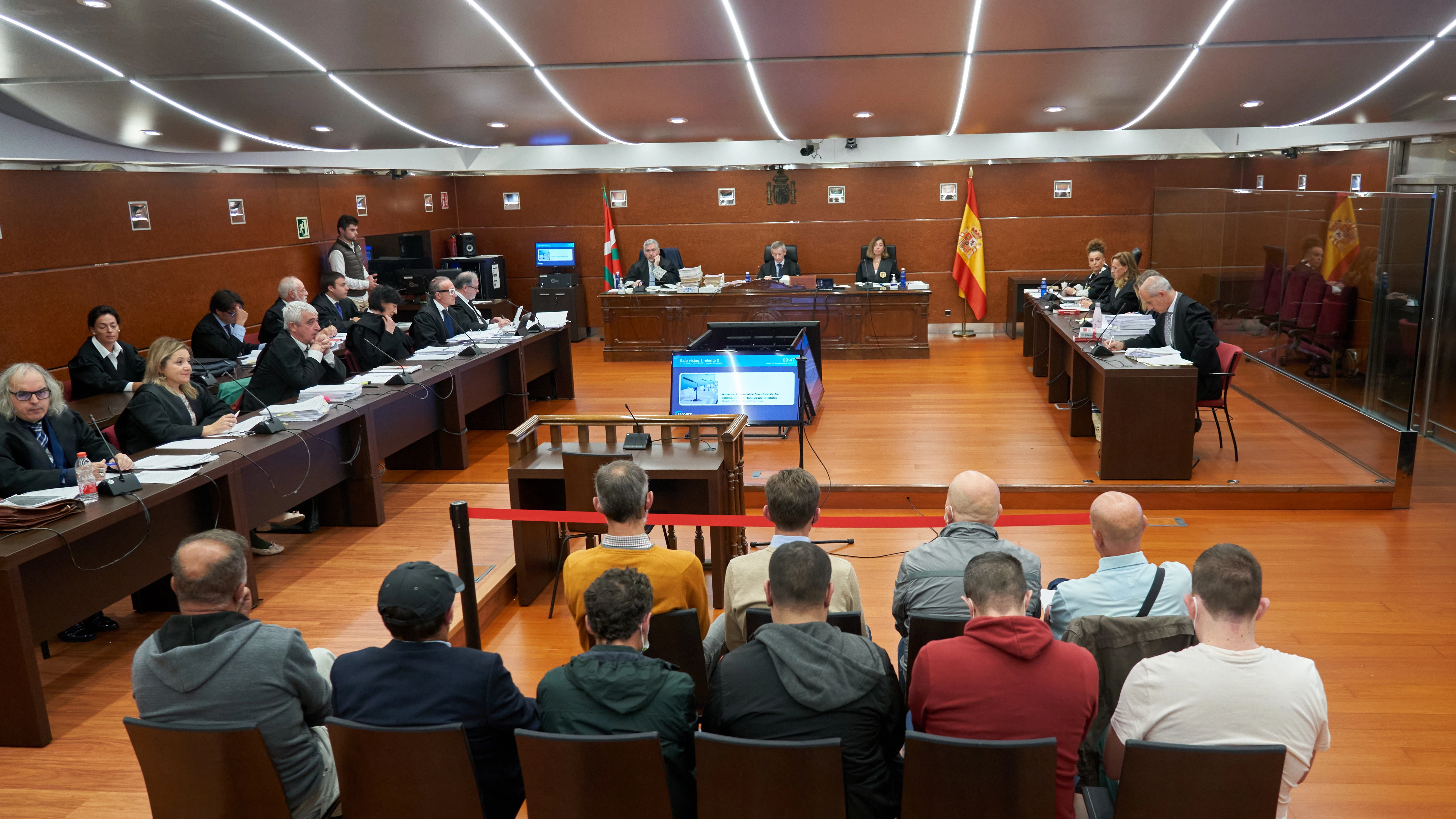 Primera jornada del juicio Primera jornada del juicio