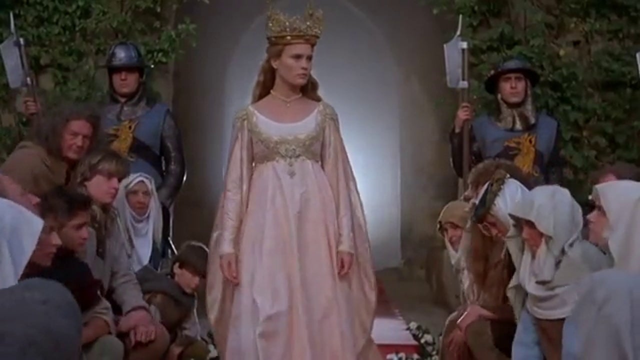 Варвары похищают принцессу. Робин Райт принцесса невеста. Принцесса-невеста 1987 Робин.