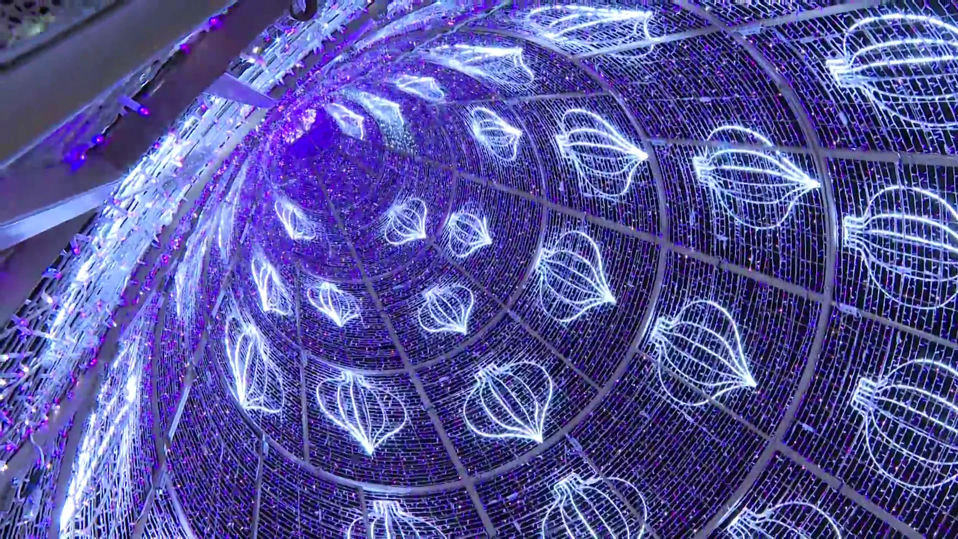 Árbol con luces de Navidad Navidad