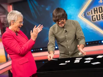 Luis Piedrahita impresiona con su ‘terrorífico’ truco de magia a Jamie Lee Curtis Luis Piedrahita impresiona con su ‘terrorífico’ truco de magia a Jamie Lee Curtis