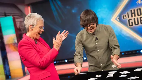 Luis Piedrahita impresiona con su ‘terrorífico’ truco de magia a Jamie Lee Curtis Luis Piedrahita impresiona con su ‘terrorífico’ truco de magia a Jamie Lee Curtis