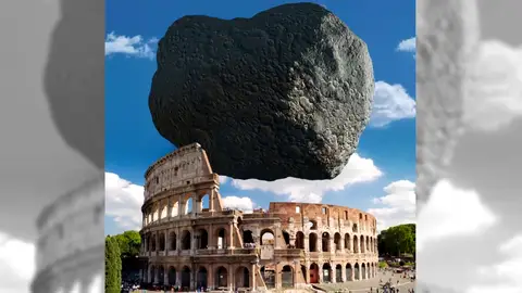 Comparativa con el Coliseo de Roma Comparativa con el Coliseo de Roma