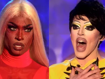Tayce y Cherry Valentine interpretando 'Memory' en un lip sync en 'RuPaul's Drag Race UK' Tayce y Cherry Valentine interpretando 'Memory' en un lip sync en 'RuPaul's Drag Race UK'