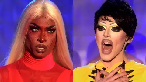 Tayce y Cherry Valentine interpretando 'Memory' en un lip sync en 'RuPaul's Drag Race UK' Tayce y Cherry Valentine interpretando 'Memory' en un lip sync en 'RuPaul's Drag Race UK'