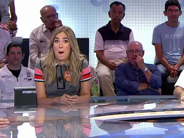 ¡Es contagioso! María Gómez hace probar a Orestes su propia medicina humorística ¡Es contagioso! María Gómez hace probar a Orestes su propia medicina humorística