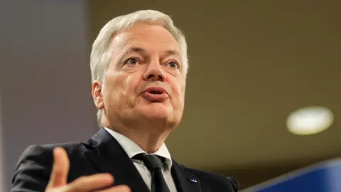 Imagen del comisario europeo de Justicia, Didier Reynders Imagen del comisario europeo de Justicia, Didier Reynders