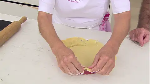 Hornea la masa quebrada Hornea la masa quebrada