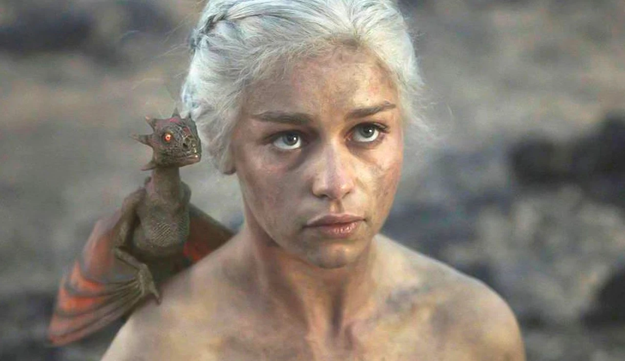 Emilia Clarke como Daenerys Targaryen en 'Juego de Tronos'