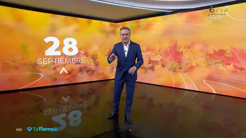 Roberto Brasero anuncia un descenso de temperaturas Roberto Brasero anuncia un descenso de temperaturas