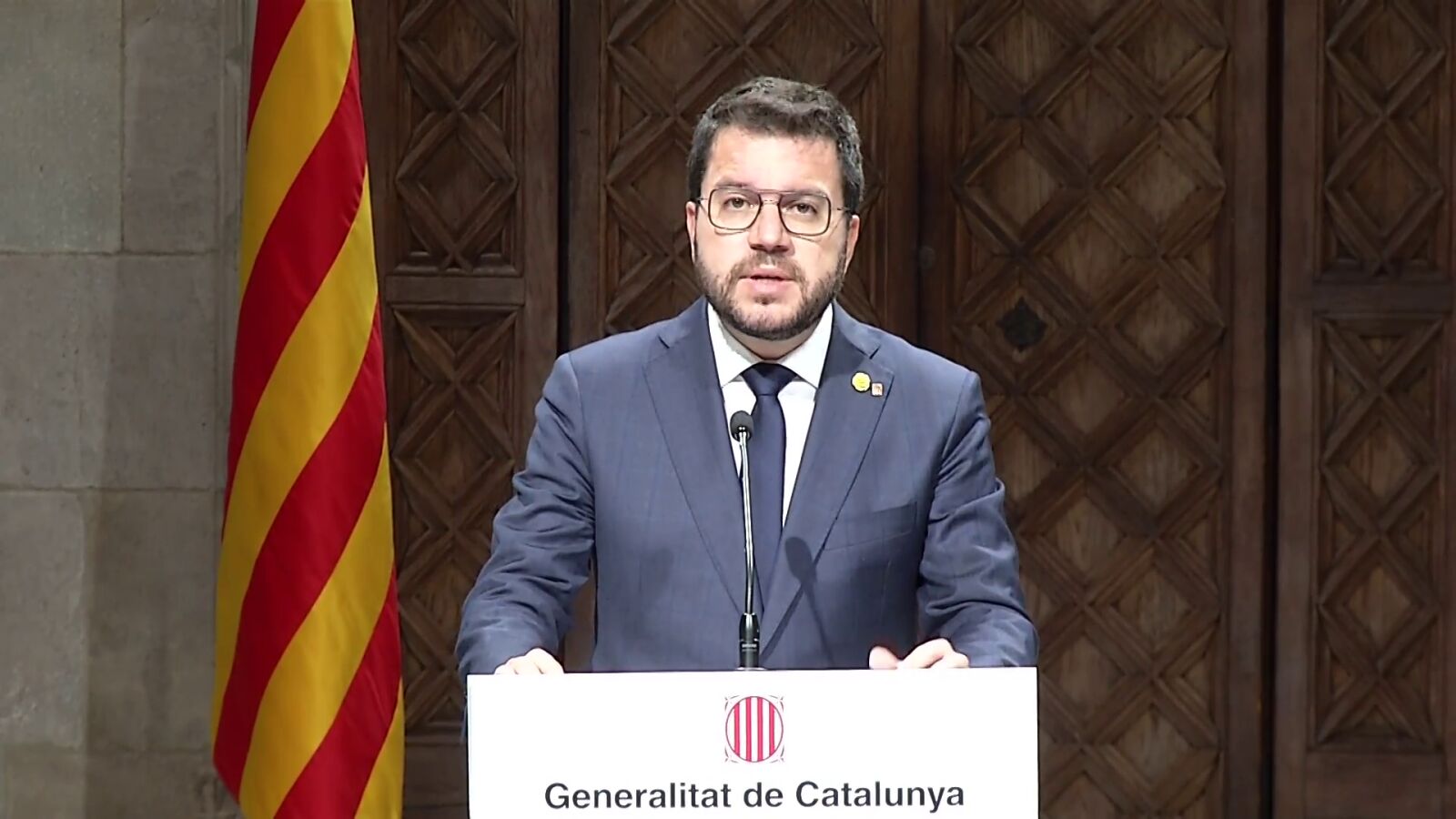 Pere Aragonès cesa al vicepresidente de la Generalitat, Jordi Puigneró