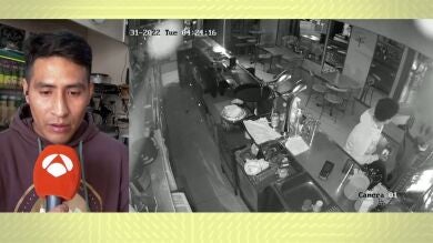 David, el empleado de un bar al que la Guardia Civil confundió con un ladrón: 