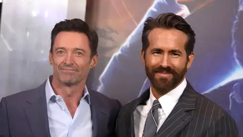 Hugh Jackman y Ryan Reynolds Hugh Jackman y Ryan Reynolds