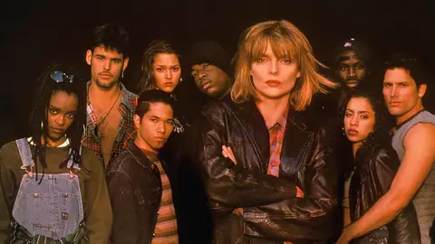 Michelle Pfeiffer en 'Mentes Peligrosas' Michelle Pfeiffer en 'Mentes Peligrosas'