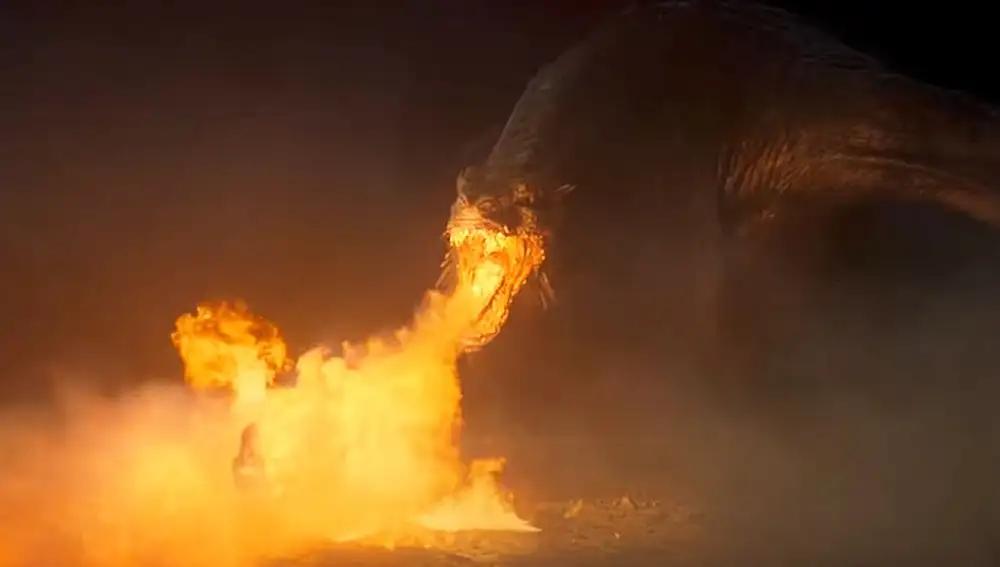 Vhagar el dragón de Laena Velaryon en 'La Casa del Dragón'