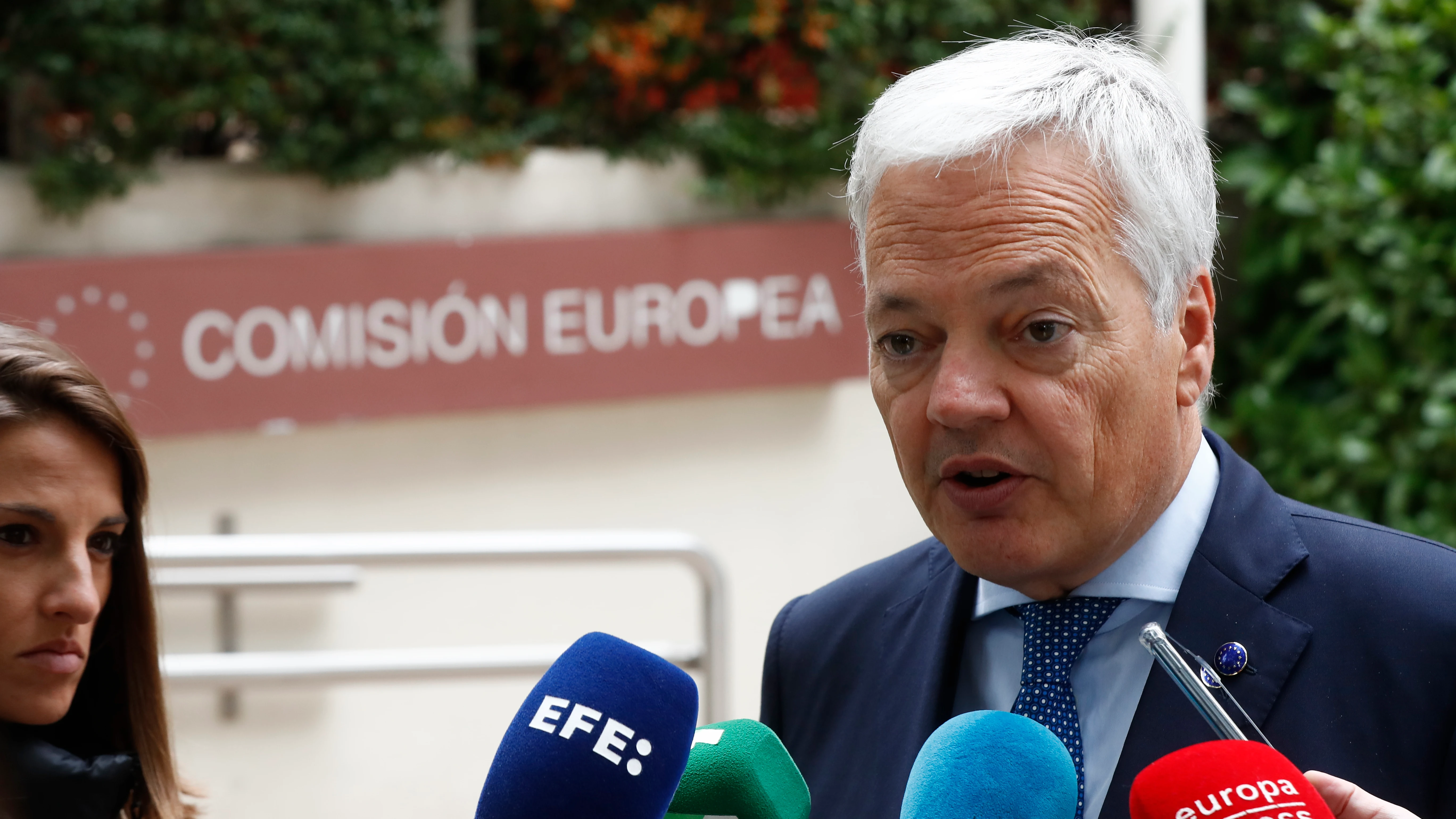 El comisario europeo de Justicia, Didier Reynders El comisario europeo de Justicia, Didier Reynders