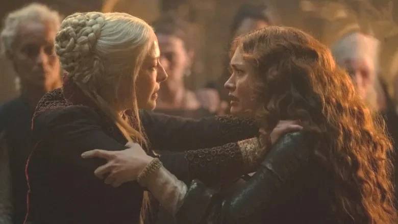 Rhaenyra y Alicent en 'La Casa del Dragón' Rhaenyra y Alicent en 'La Casa del Dragón'