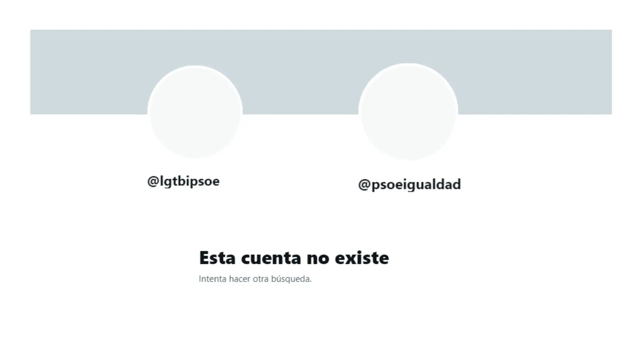 El PSOE cierra sus cuentas de Twitter de LGTBI