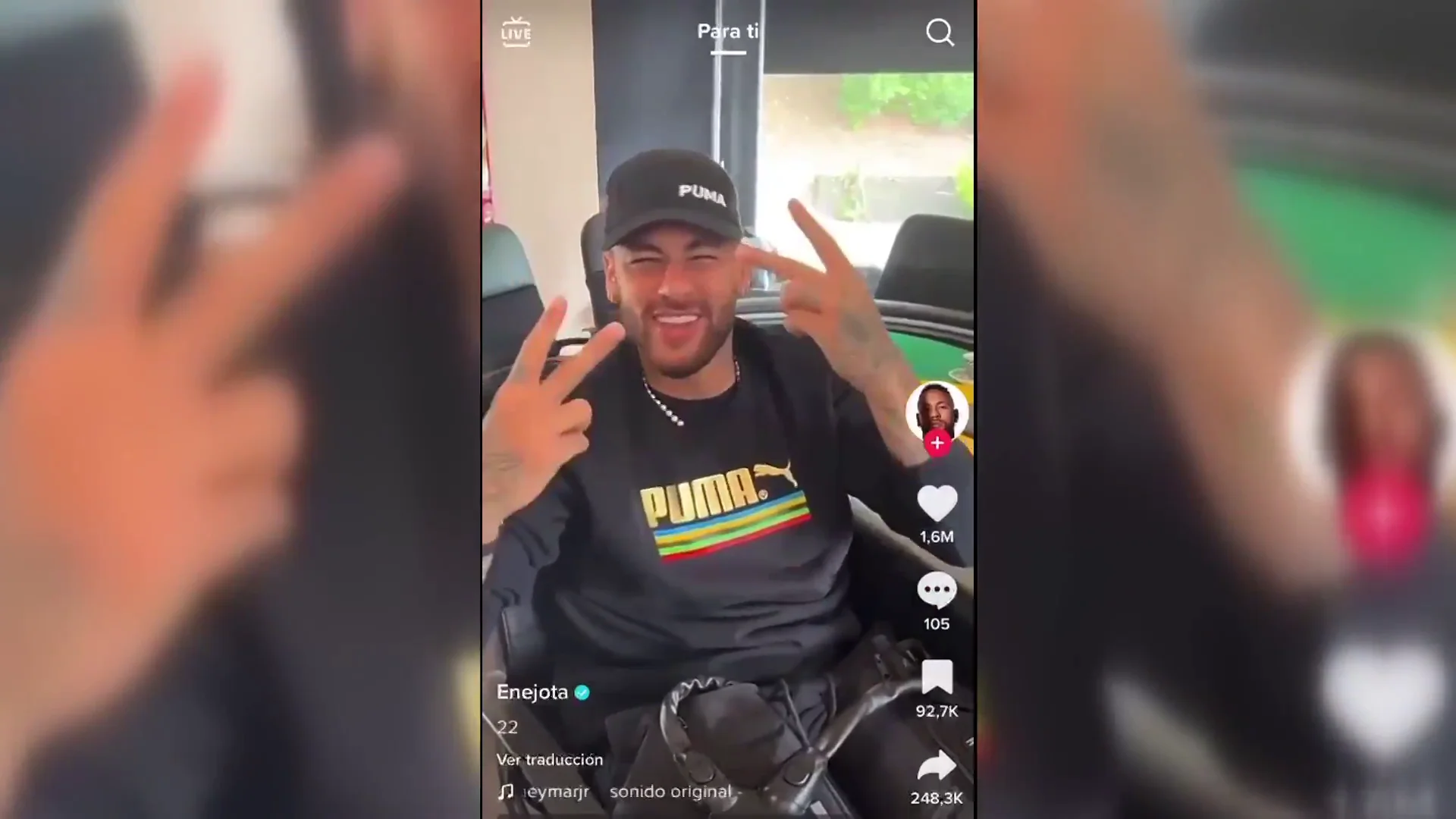 Neymar baila para pedir el voto por Bolsonaro Neymar baila para pedir el voto por Bolsonaro