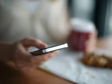 Imagen de un teléfono móvil Imagen de un teléfono móvil