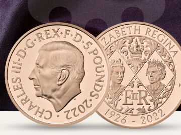 Así es la nueva moneda con el rostro del rey Carlos III y la moneda que homenajea a Isabel II