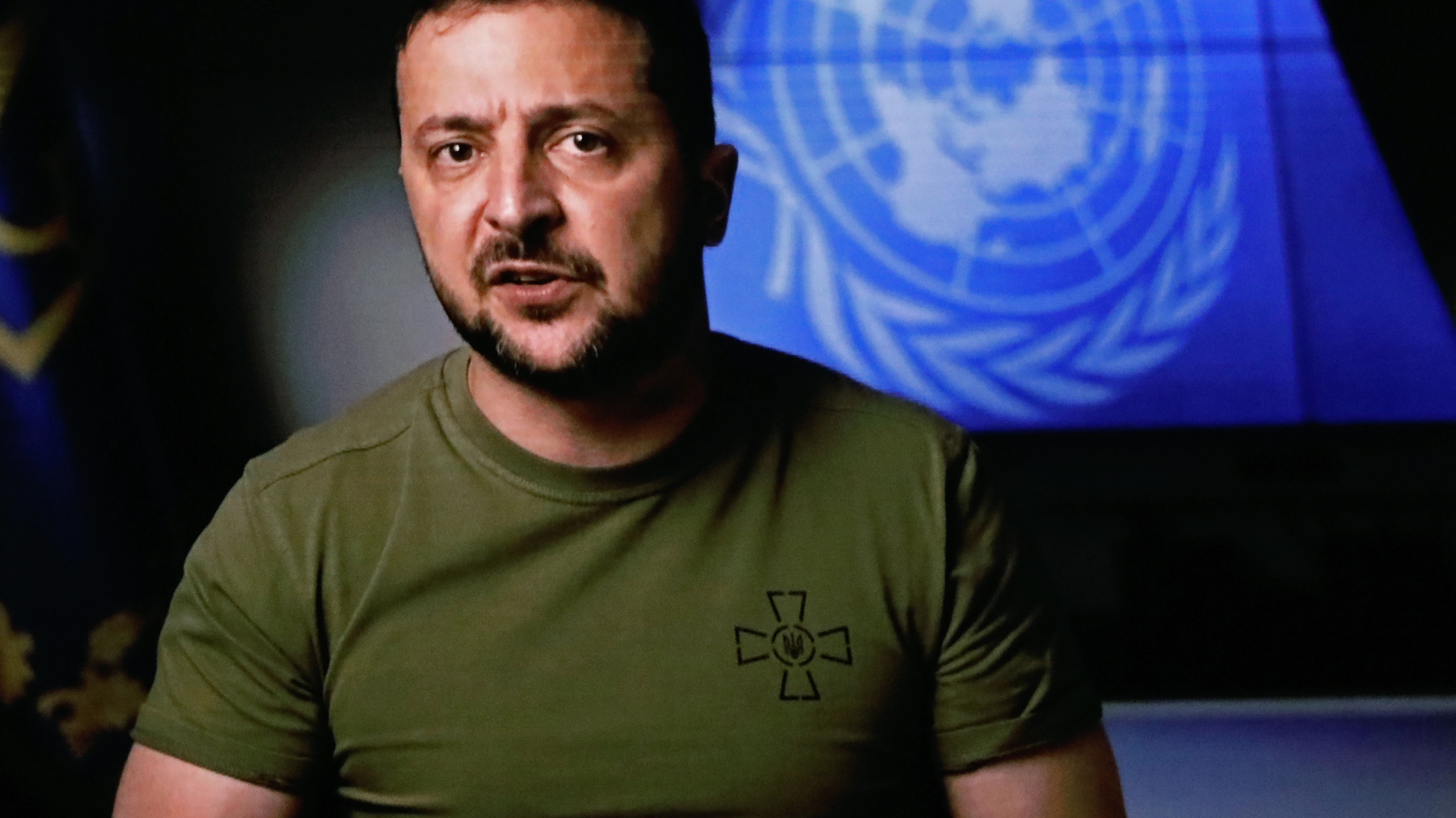 El presidente de Ucrania, Volodímir Zelenski El presidente de Ucrania, Volodímir Zelenski