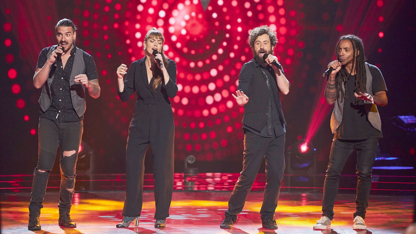 Demode Quartet, sensacionales con una versión única a capela de ‘La flaca’ en ‘La Voz’