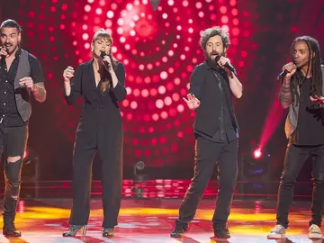 Demode Quartet, sensacionales con una versión única a capela de ‘La flaca’ en ‘La Voz’ Demode Quartet, sensacionales con una versión única a capela de ‘La flaca’ en ‘La Voz’
