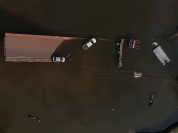 Puente colapsado en Brasil Puente colapsado en Brasil