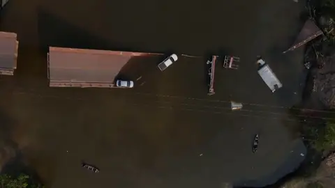 Puente colapsado en Brasil Puente colapsado en Brasil