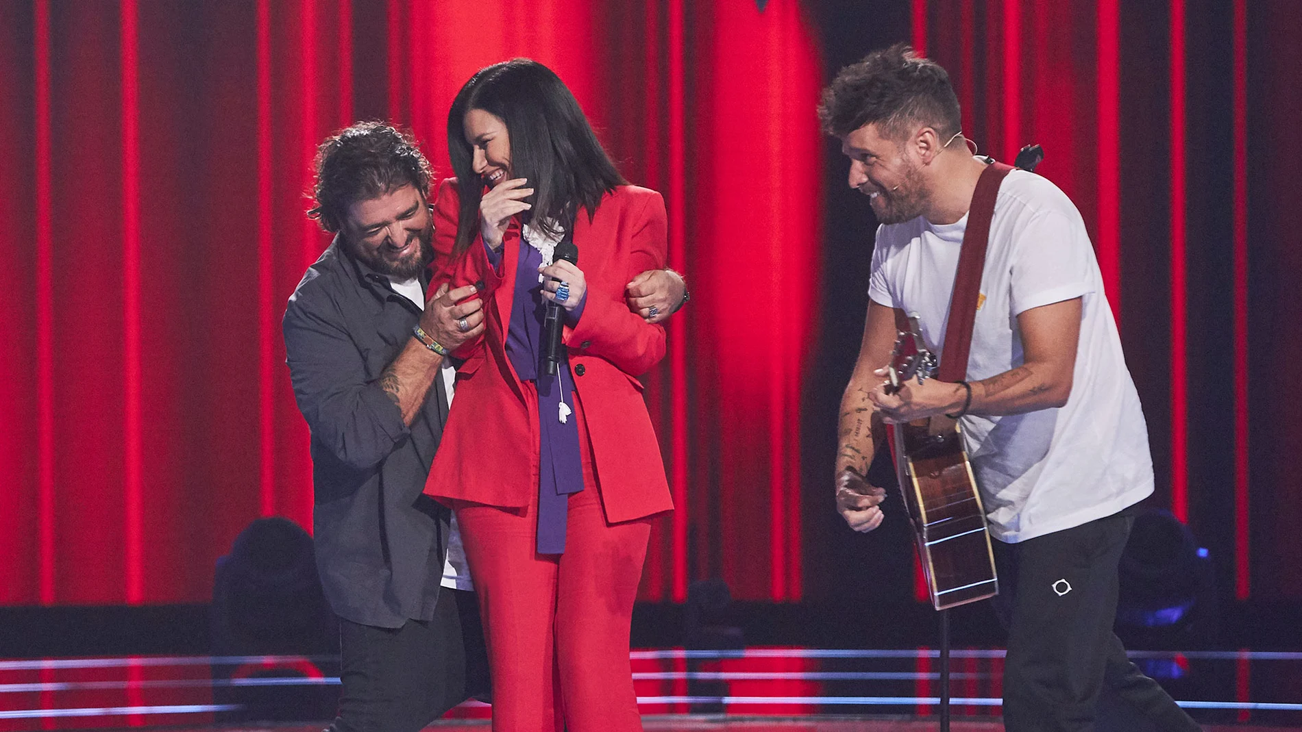 Las segundas Audiciones de ‘La Voz’ marcadas por confesiones inéditas y el mágico dueto de Laura Pausini y Pablo López