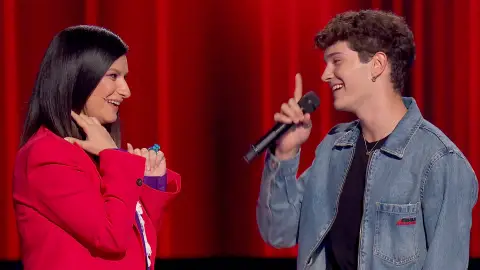 Las palabras de Javier Crespo para advertir a Laura Pausini: “Sé que tienes mucha labia, tengo que tener cuidado” Las palabras de Javier Crespo para advertir a Laura Pausini: “Sé que tienes mucha labia, tengo que tener cuidado”