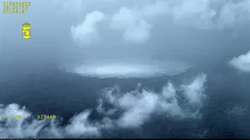 Imagen de la fuga de gas de Nord Stream Imagen de la fuga de gas de Nord Stream