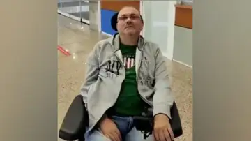 José Bañón, pasajero afectado José Bañón, pasajero afectado