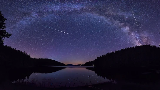 Perseidas 2022 con luna llena Perseidas 2022 con luna llena