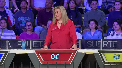 El tropiezo de Cris en ‘La Ruleta de la Suerte’: “Mi marido puede pensar algo malo” El tropiezo de Cris en ‘La Ruleta de la Suerte’: “Mi marido puede pensar algo malo”