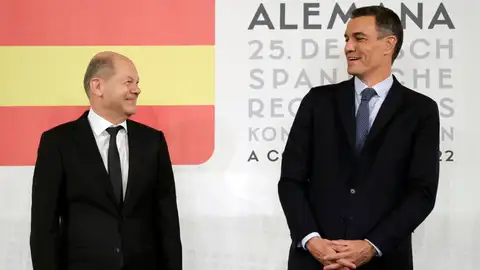 Pedro Sánchez y el canciller Olaf Scholz Pedro Sánchez y el canciller Olaf Scholz