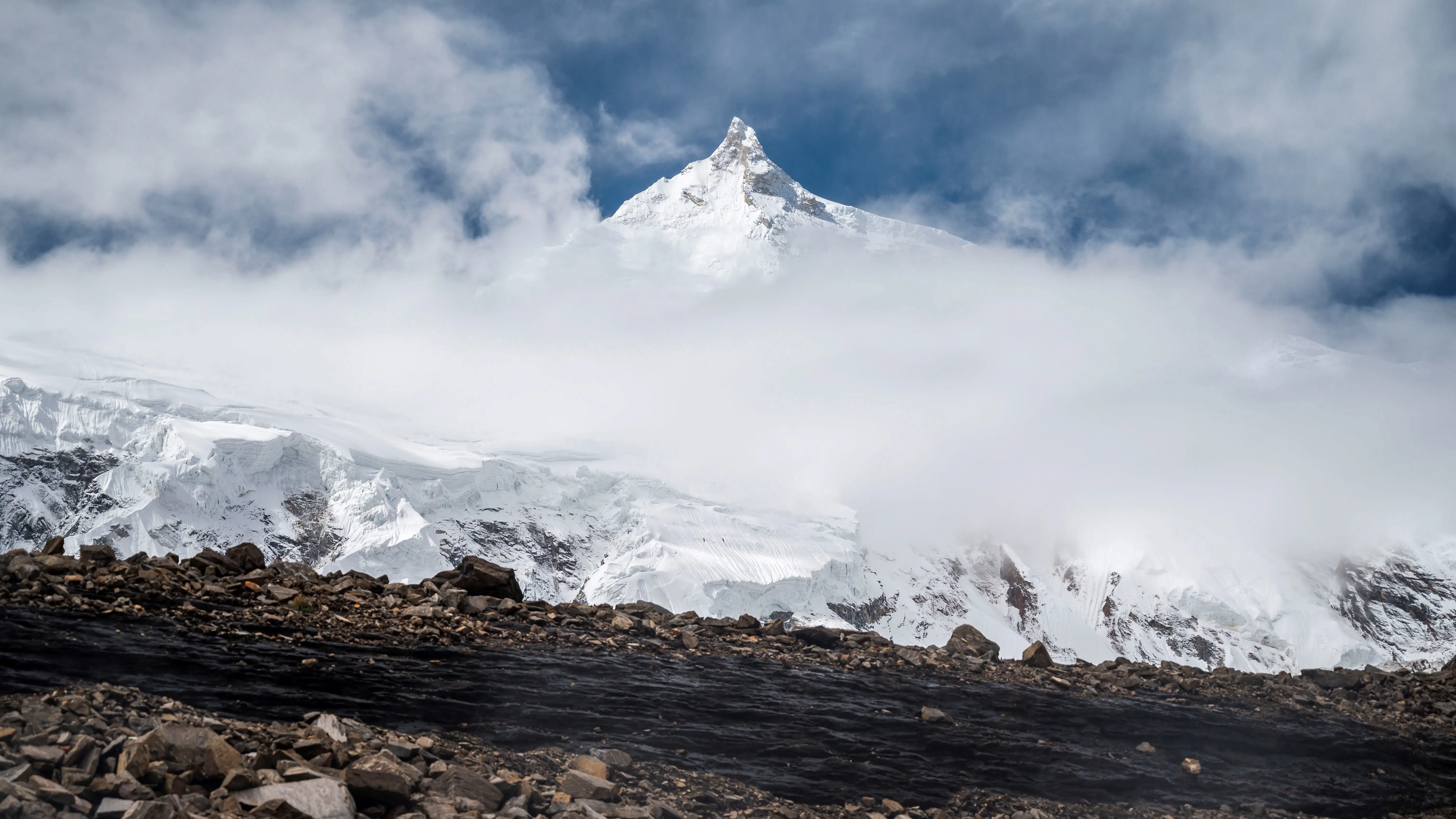 Imagen de Nepal, en el Himalaya Imagen de Nepal, en el Himalaya