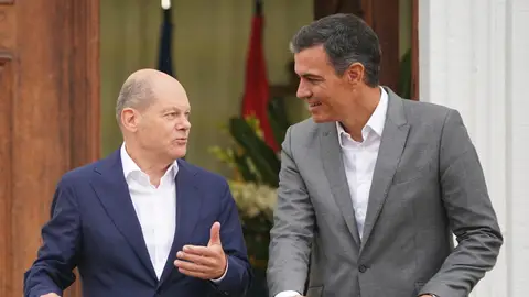 El canciller alemán Olaf Scholz y el presidente del Gobierno español Pedro Sánchez El canciller alemán Olaf Scholz y el presidente del Gobierno español Pedro Sánchez